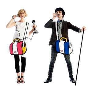 3D SKETCHED Style 2D Drawing Cartoon Comic Messenger